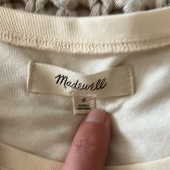 Madewell lantern sleeve tee - Picture 2 of 2